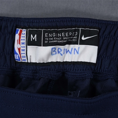  Bruce Brown - Brooklyn Nets - Game-Issued City Edition Pants - 2021-22 NBA Season