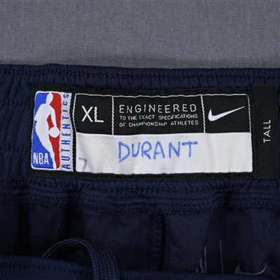  Kevin Durant - Brooklyn Nets - Game-Issued City Edition Pants - 2021-22 NBA Season