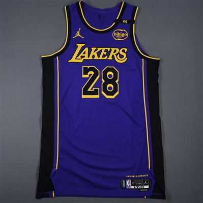 Rui Hachimura - Los Angeles Lakers - Statement Edition - Worn 2 Games - 2/22/25 & 2/25/25 - 2024-25 NBA Season