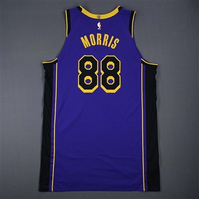 Markieff Morris - Los Angeles Lakers - Statement Edition - Dressed, Did Not Play (DNP) - 2024-25 NBA Season