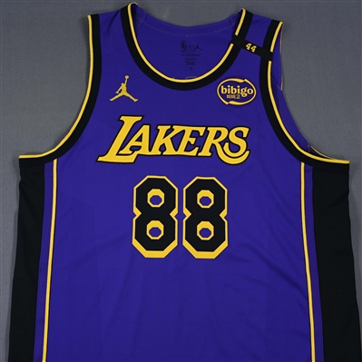 Markieff Morris - Los Angeles Lakers - Statement Edition - Dressed, Did Not Play (DNP) - 2024-25 NBA Season