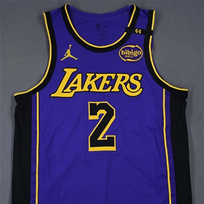Jarred Vanderbilt - Los Angeles Lakers - Statement Edition - Worn 2 Games - 2/22/25 & 2/25/25 - 2024-25 NBA Season