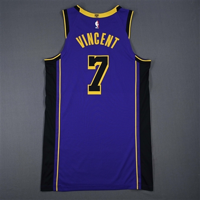 Gabe Vincent - Los Angeles Lakers - Statement Edition - Worn 2 Games - 2/22/25 & 2/25/25 - 2024-25 NBA Season