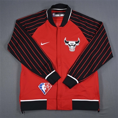 Zach LaVine - Chicago Bulls - City Edition Jacket - Worn 1/12/2022 - 2021-22 NBA Season