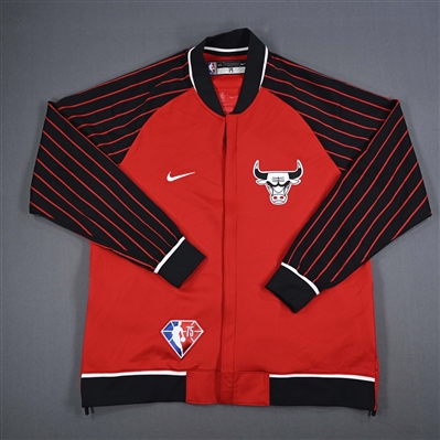 Marko Simonovic - Chicago Bulls - Game-Issued City Edition Jacket  - 2021-22 NBA Season