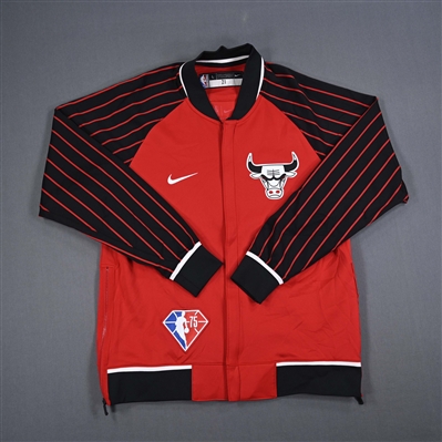 Matt Thomas - Chicago Bulls - Game-Issued City Edition Jacket  - 2021-22 NBA Season