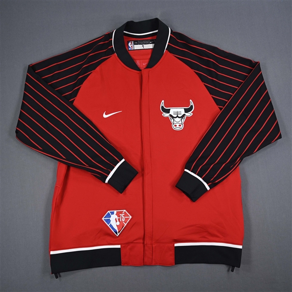 Nikola Vucevic - Chicago Bulls - Game-Issued City Edition Jacket  - 2021-22 NBA Season