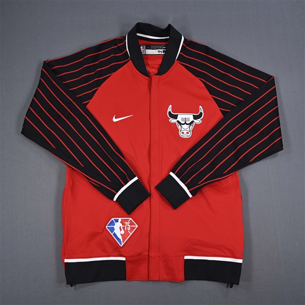 Patrick Williams - Chicago Bulls - Game-Issued City Edition Jacket  - 2021-22 NBA Season