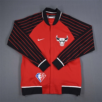 Patrick Williams - Chicago Bulls - Game-Issued City Edition Jacket  - 2021-22 NBA Season