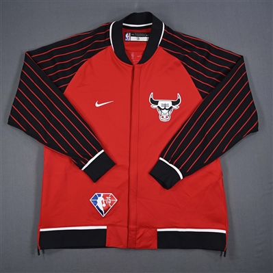 Tony Bradley - Chicago Bulls - Game-Issued City Edition Jacket  - 2021-22 NBA Season