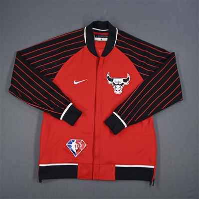 Alex Caruso - Chicago Bulls - Game-Issued City Edition Jacket  - 2021-22 NBA Season