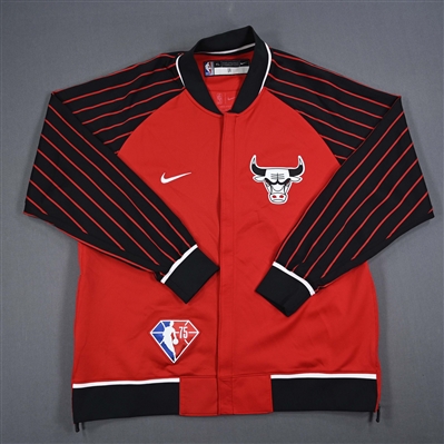 DeMar DeRozan - Chicago Bulls - Game-Issued City Edition Jacket  - 2021-22 NBA Season