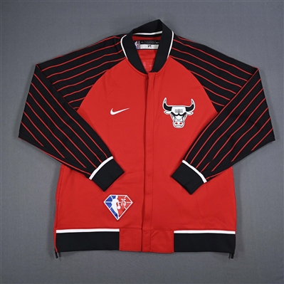 Javonte Green - Chicago Bulls - Game-Issued City Edition Jacket  - 2021-22 NBA Season