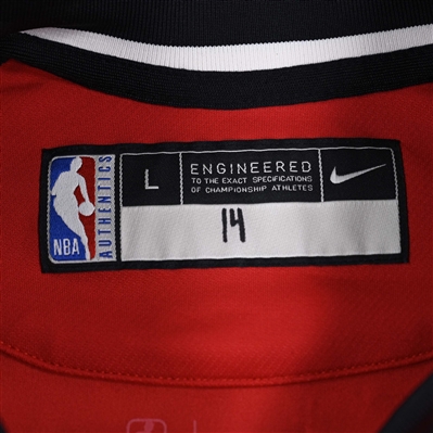 Malcolm Hill - Chicago Bulls - Game-Issued City Edition Jacket  - 2021-22 NBA Season