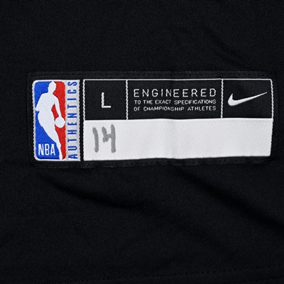 Malcolm Hill - Chicago Bulls - Game-Issued City Edition Short Sleeved Shooting Shirt - 2021-22 NBA Season