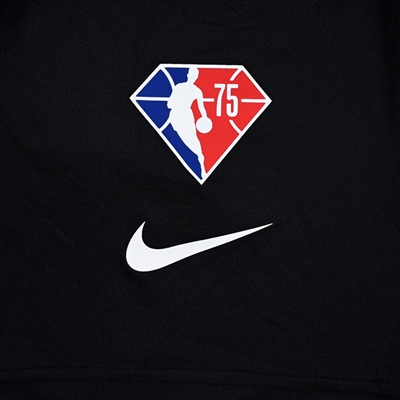Derrick Jones Jr. - Chicago Bulls - Game-Issued City Edition Long-Sleeved Shooting Shirt - 2021-22 NBA Season