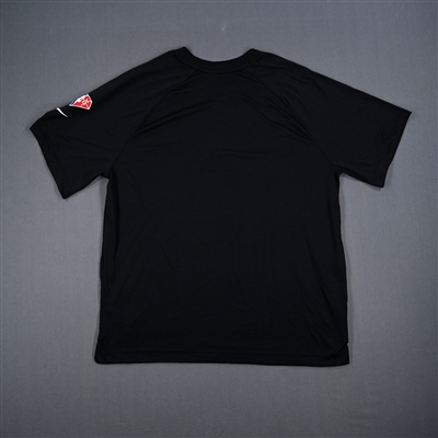 Zach LaVine - Chicago Bulls - City Edition Short Sleeved Shooting Shirt - Worn 11/27/2021 - 2021-22 NBA Season