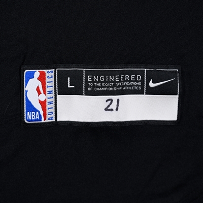 Matt Thomas - Chicago Bulls - Game-Issued City Edition Long-Sleeved Shooting Shirt - 2021-22 NBA Season