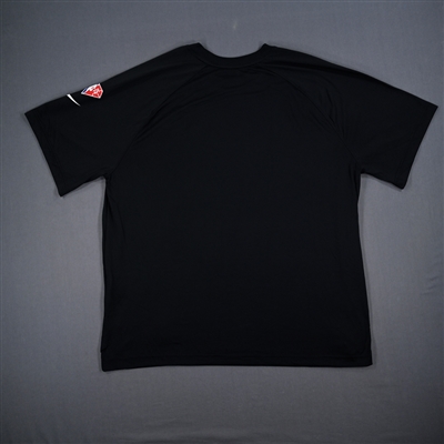 Tony Bradley - Chicago Bulls - Game-Issued City Edition Short Sleeved Shooting Shirt - 2021-22 NBA Season