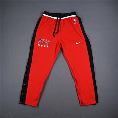 Malcolm Hill - Chicago Bulls - Game-Issued City Edition Pants - 2021-22 NBA Season