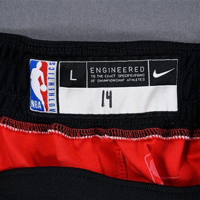 Malcolm Hill - Chicago Bulls - Game-Issued City Edition Pants - 2021-22 NBA Season