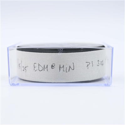 Matt Boldy - Minnesota Wild - Goal Puck - January 15, 2025 vs. Edmonton Oilers (Wild Logo)