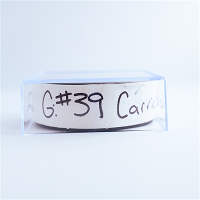Sam Carrick - New York Rangers - Goal Puck - January 4, 2025 vs. Washington Capitals (Capitals' 50th Anniversary Logo)