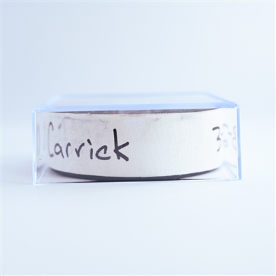 Sam Carrick - New York Rangers - Goal Puck - January 4, 2025 vs. Washington Capitals (Capitals' 50th Anniversary Logo)
