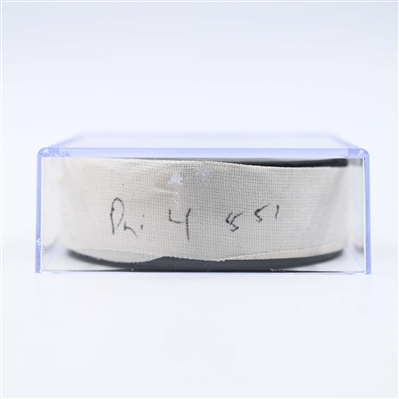 Noah Cates - Philadelphia Flyers - Goal Puck - January 13, 2025 vs. Florida Panthers (Flyers Logo)