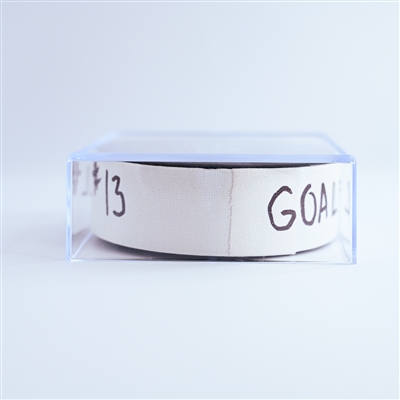 Cole Caufield - Montreal Canadiens - Goal Puck - January 10, 2025 vs. Washington Capitals (Capitals' 50th Anniversary Logo)