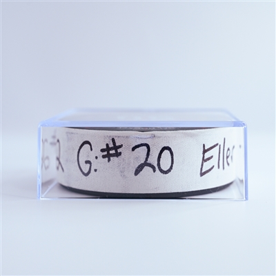 Lars Eller - Washington Capitals - Goal Puck - January 4, 2025 vs. New York Rangers (Capitals' 50th Anniversary Logo)