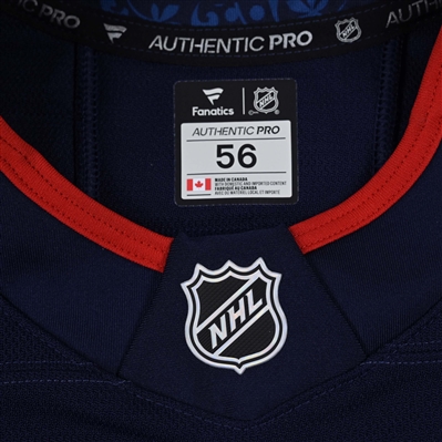 Adam Fantilli - Navy Photo Shoot-Worn Jersey - 2025 Stadium Series