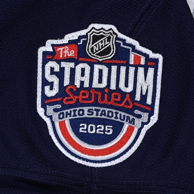Adam Fantilli - Navy Photo Shoot-Worn Jersey - 2025 Stadium Series