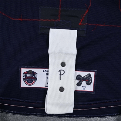 Adam Fantilli - Navy Photo Shoot-Worn Jersey - 2025 Stadium Series