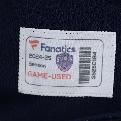 Adam Fantilli - Navy Photo Shoot-Worn Jersey - 2025 Stadium Series