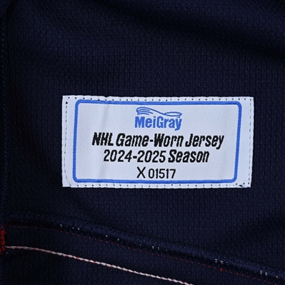 Adam Fantilli - Navy Photo Shoot-Worn Jersey - 2025 Stadium Series