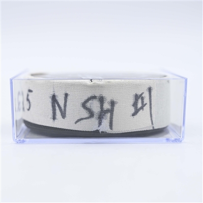 Filip Forsberg - Nashville Predators - Goal Puck - January 11, 2025 vs. Washington Capitals (Predators Logo)