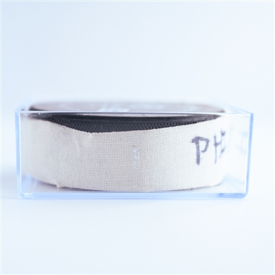 Morgan Frost - Philadelphia Flyers - Goal Puck - January 11, 2025 vs. Anaheim Ducks (Flyers Logo)