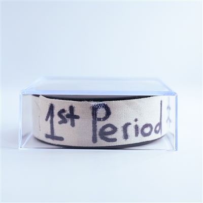 Victor Hedman - Tampa Bay Lightning - Goal Puck - January 11, 2025 vs. New Jersey Devils (Devils Logo)
