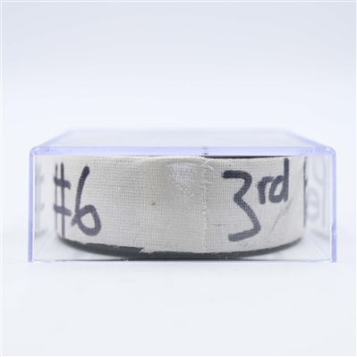Nico Hischier - New Jersey Devils - Goal Puck - January 22, 2025 vs. Boston Bruins (Devils Logo)