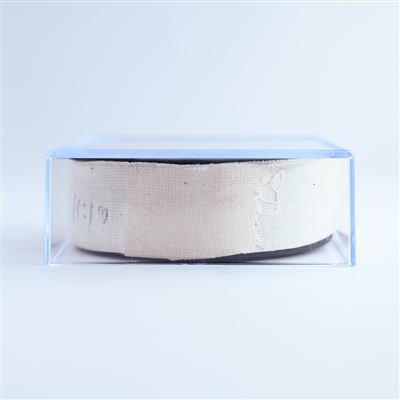 Wyatt Johnston - Dallas Stars - Goal Puck - January 9, 2025 vs. Philadelphia Flyers (Flyers Logo)