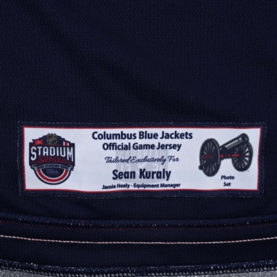Sean Kuraly - Navy w/A Photo Shoot-Worn Jersey - 2025 Stadium Series