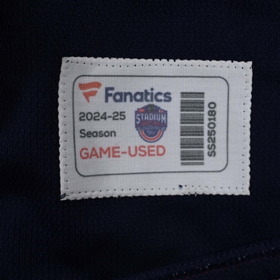 Sean Kuraly - Navy w/A Photo Shoot-Worn Jersey - 2025 Stadium Series
