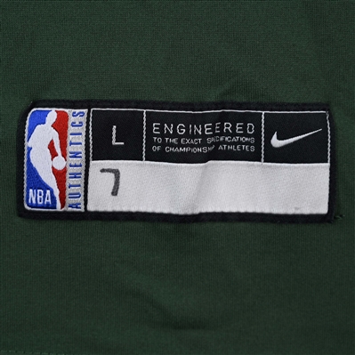 Grayson Allen - Milwaukee Bucks - Game-Issued City Edition Long-Sleeved Shooting Shirt  - 2021-22 NBA Season