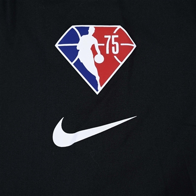 Brook Lopez - Milwaukee Bucks - Game-Issued City Edition Long-Sleeved Shooting Shirt  - 2021-22 NBA Season