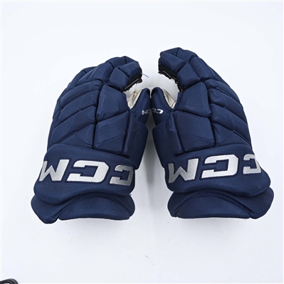 Dmitri Voronkov - Game-Worn CCM Pro Gloves - Worn on March 1, 2025 - PHOTO-MATCHED - 2025 Stadium Series