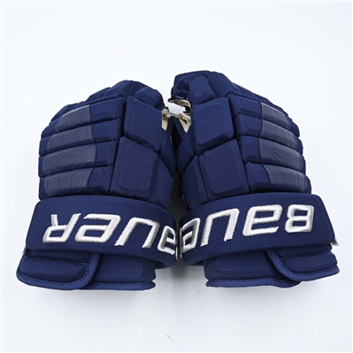 Sean Monahan - Photo Shoot-Worn Bauer Pro Series Gloves - 2025 Stadium Series