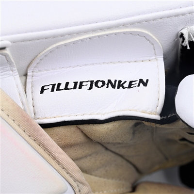 Filip Gustavsson - Game-Worn Bauer Hyp2rlite Blocker - 2023-24 NHL Season