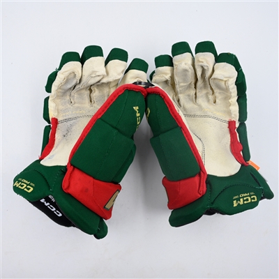Joel Eriksson Ek - Game-Worn CCM Gloves - 2024-25 NHL Season
