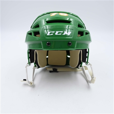 Ryan Reaves - Game-Worn Green Third, CCM Helmet - 2022-23 NHL Season